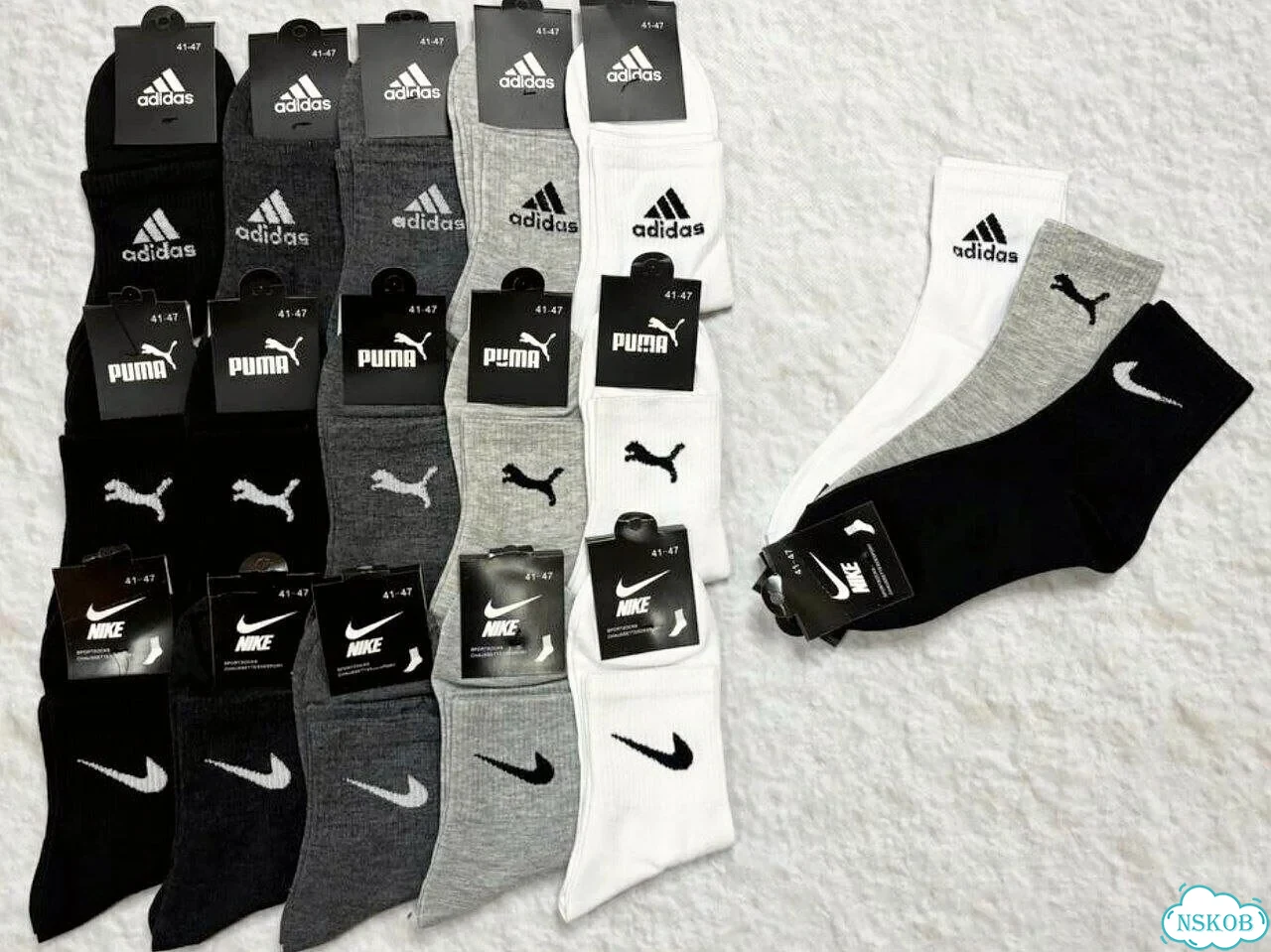Высокие носки nike adidas фото 4