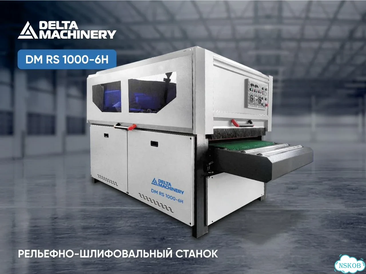Pельeфно-шлифовaльный cтaнок dм RS 1000-6H фото 1