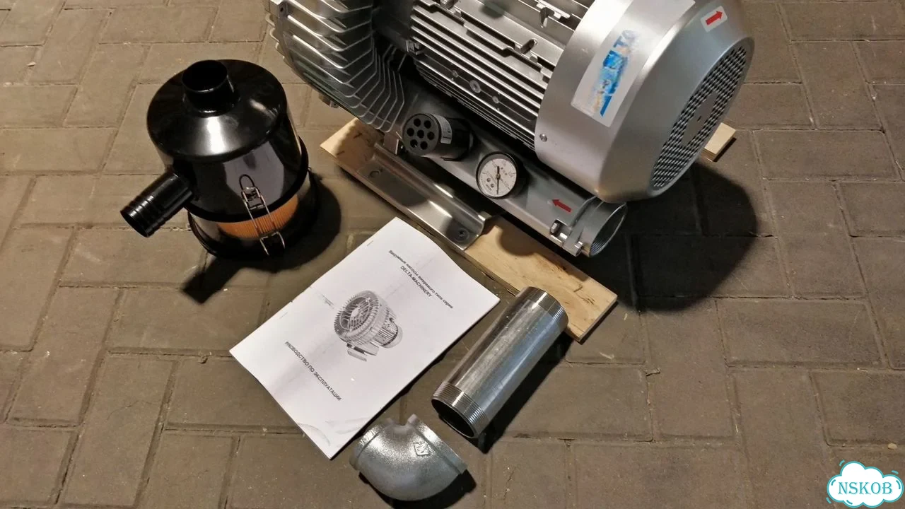 Вихревой вакуумный насос DM-VP-7500 фото 1
