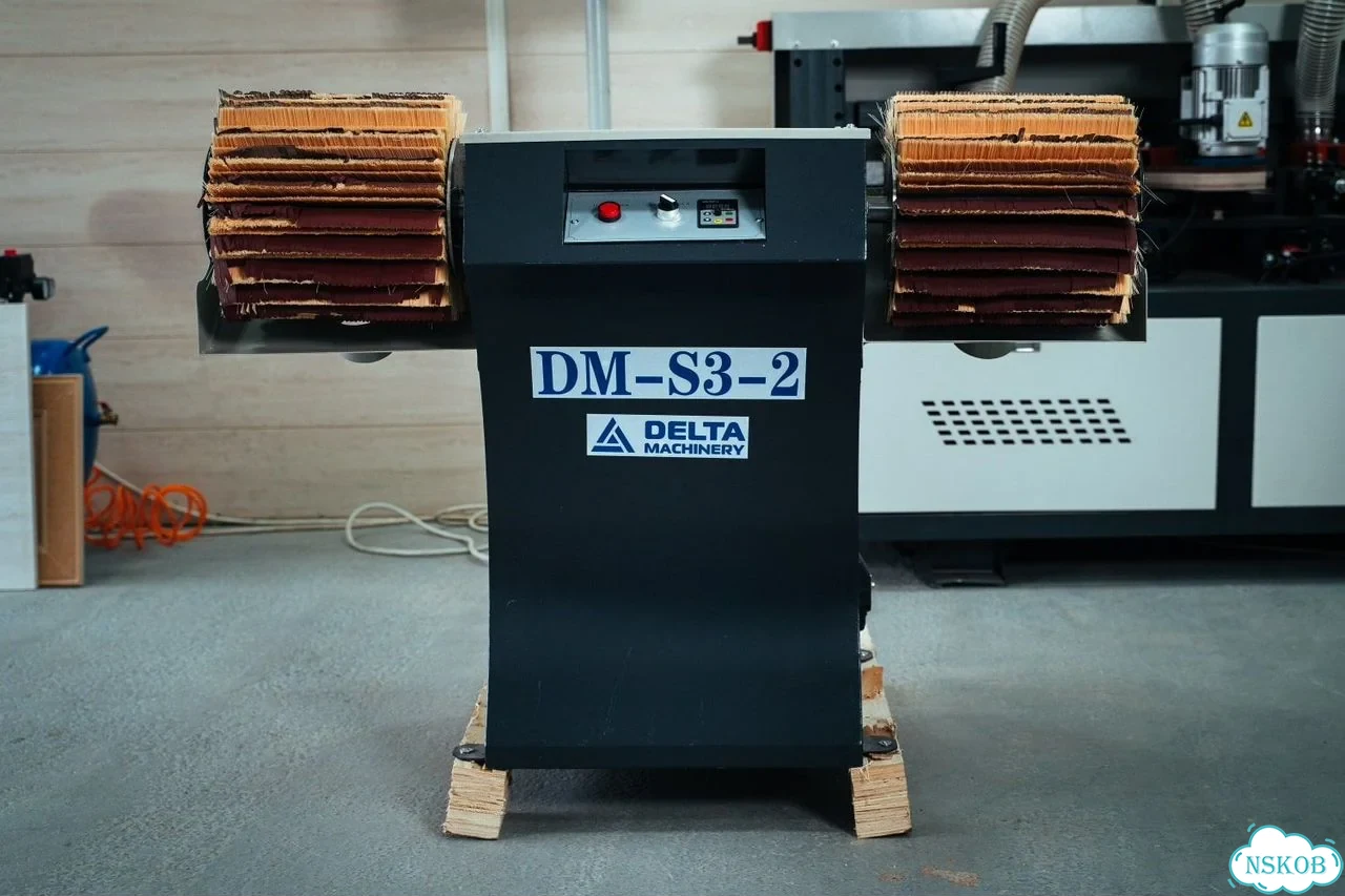 Щеточно-шлифовальный станок DeltaMachinery DM-S3-2 фото 1