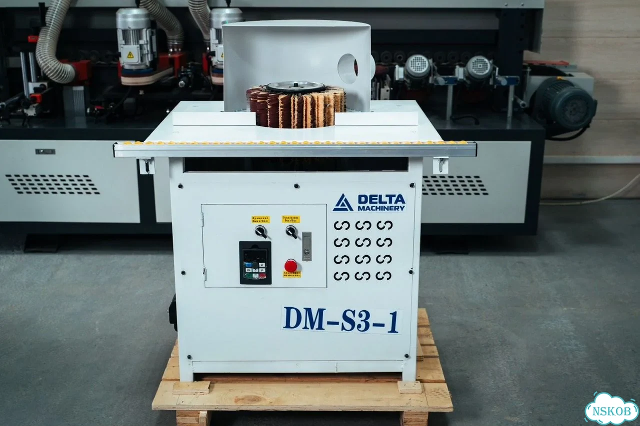 Щеточно-шлифовальный станок DeltaMachinery DM-S3-1 фото 1