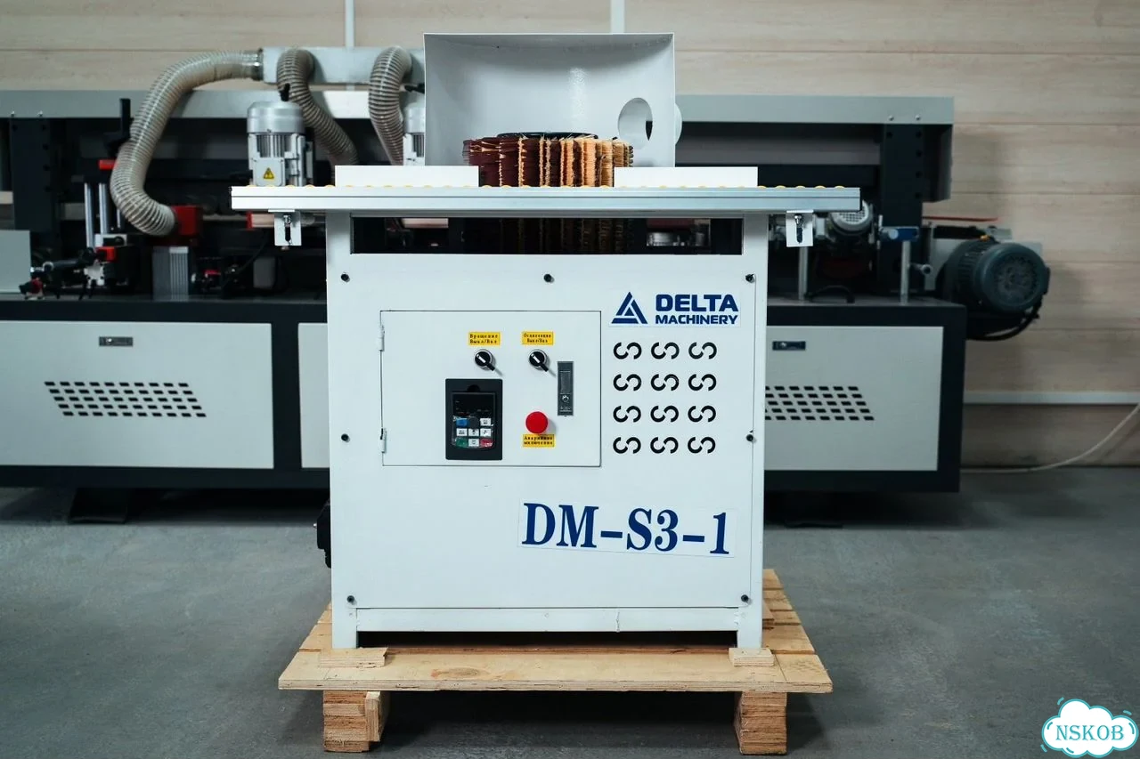 Щеточно-шлифовальный станок DeltaMachinery DM-S3-1 фото 2