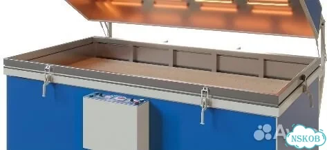 Мембрано-вакуумный пресс deltamachinery KDM-3000 отк с откатным термомодулем фото 5