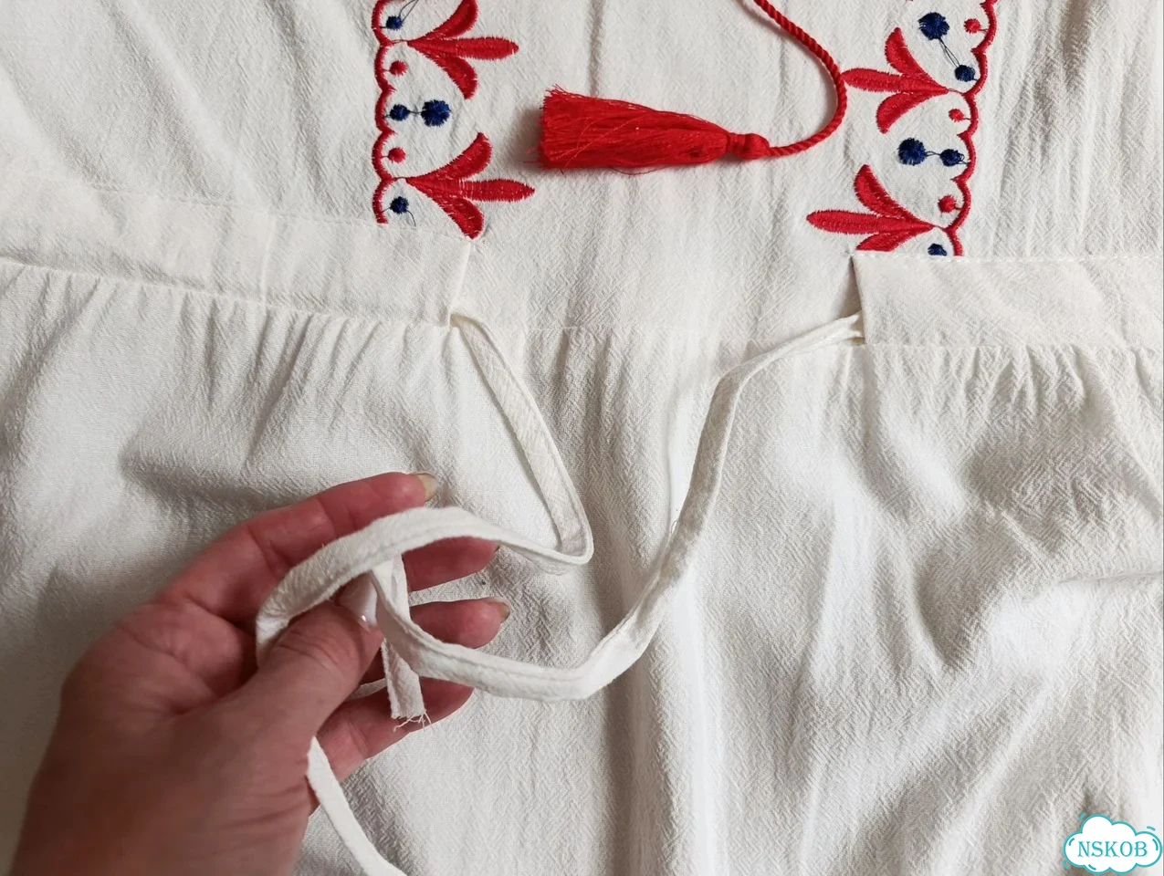 Платье туника с вышивкой хлопок 44-46-48 новое фото 7