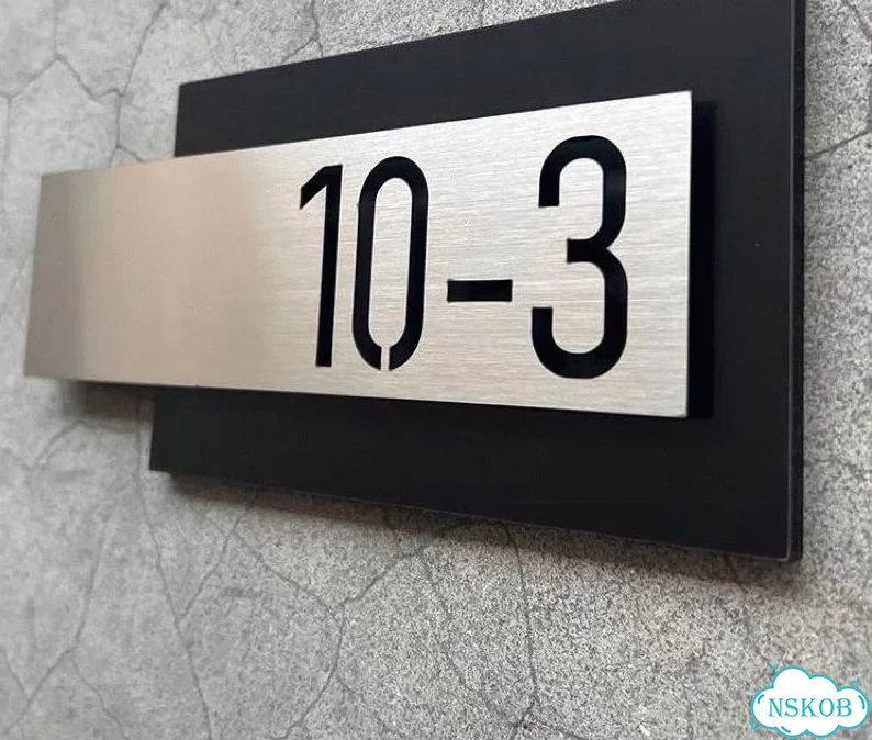 Табличка с адресом и номером дома от производителя фото 7