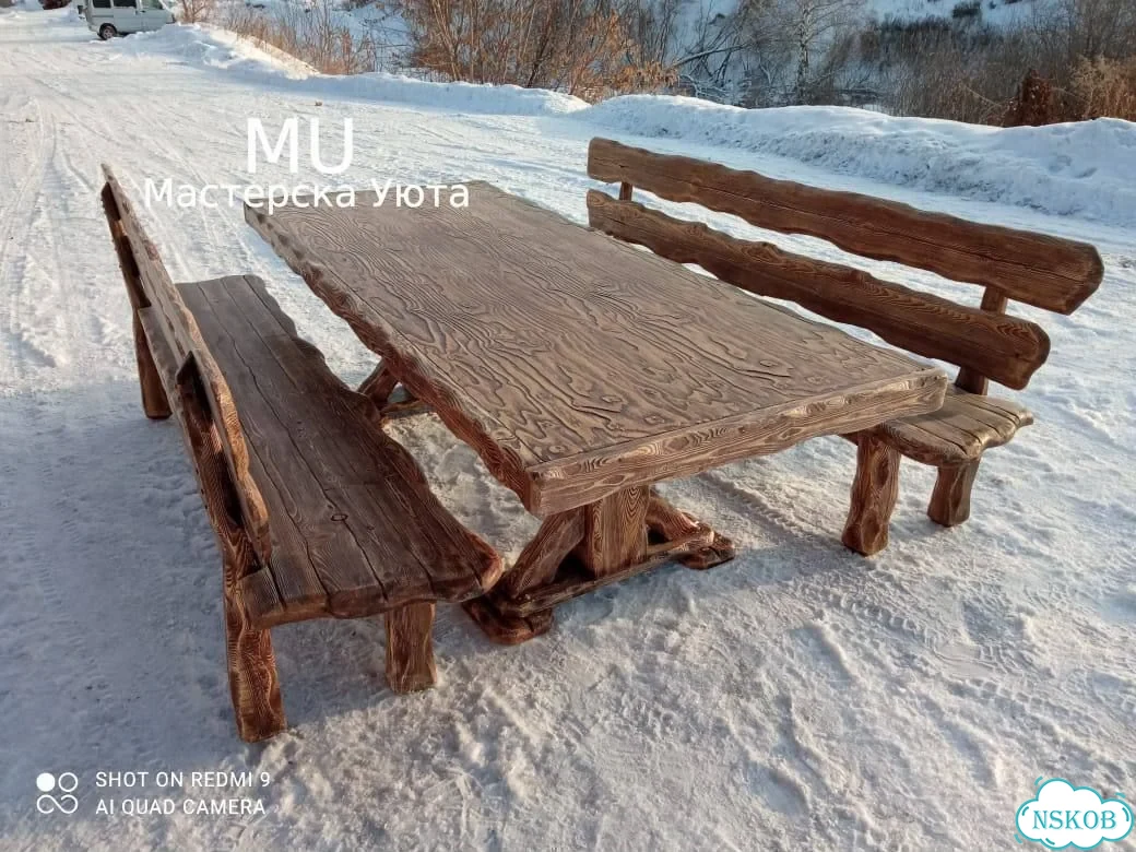 Стол из массива обеденный фото 4