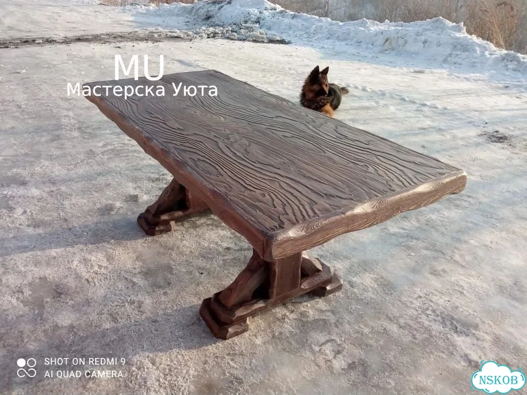Стол из массива обеденный фото 6