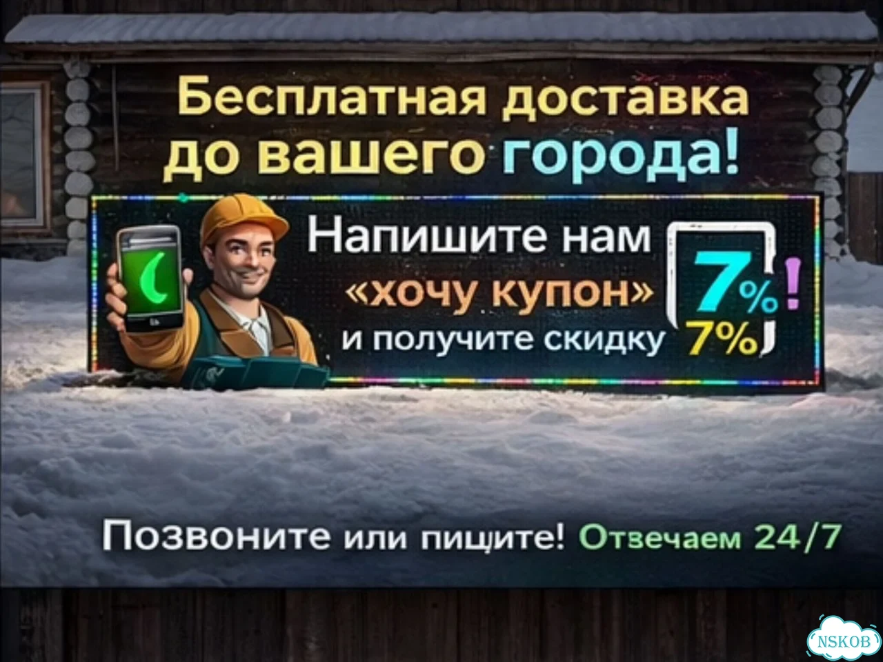 Бегущая строка 600х35 см полноцветного свечения фото 11
