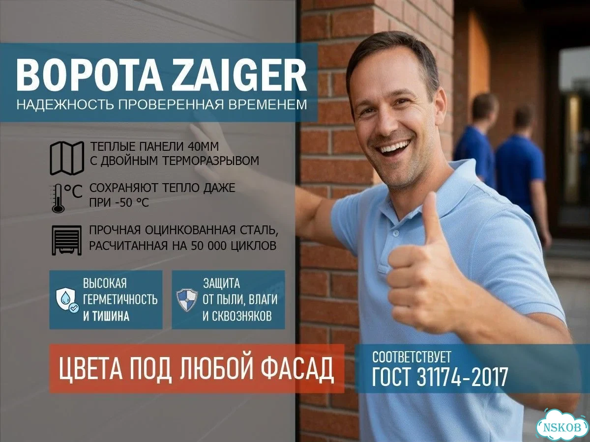 Секционные ворота фото 5