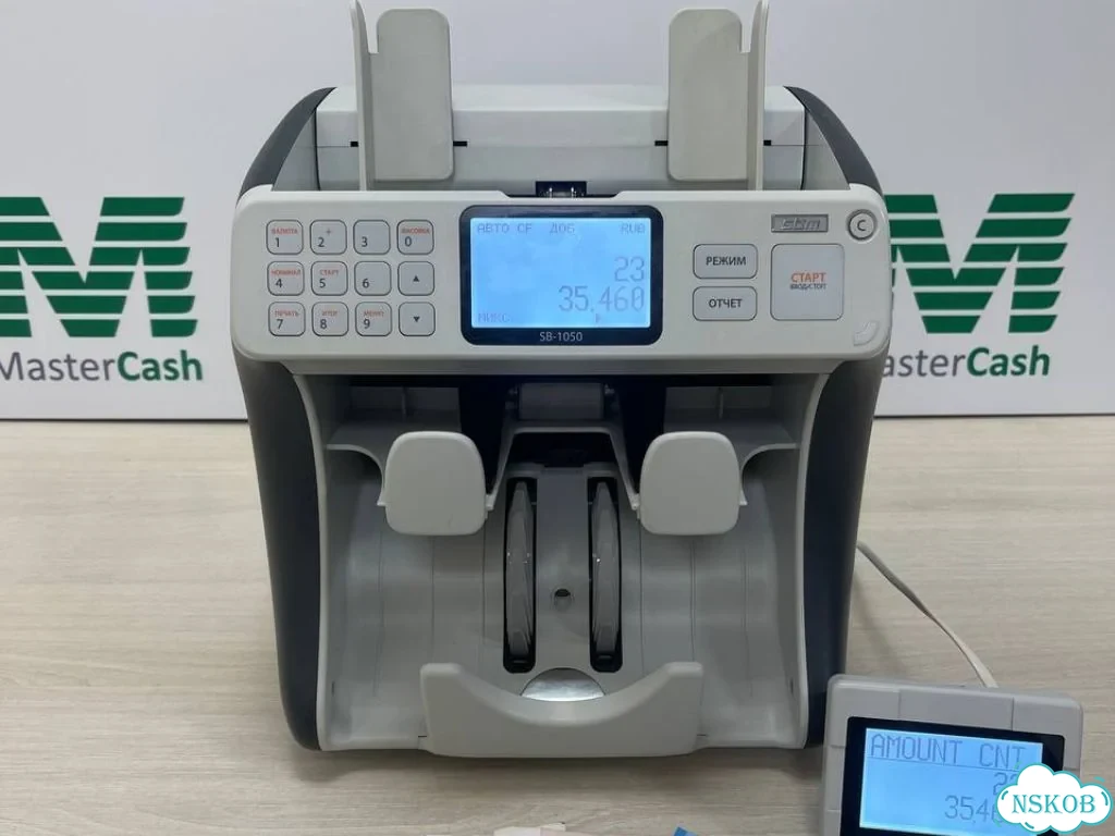 Счетчик банкнот / Сортировщик банкнот SBM SB-1050 фото 2