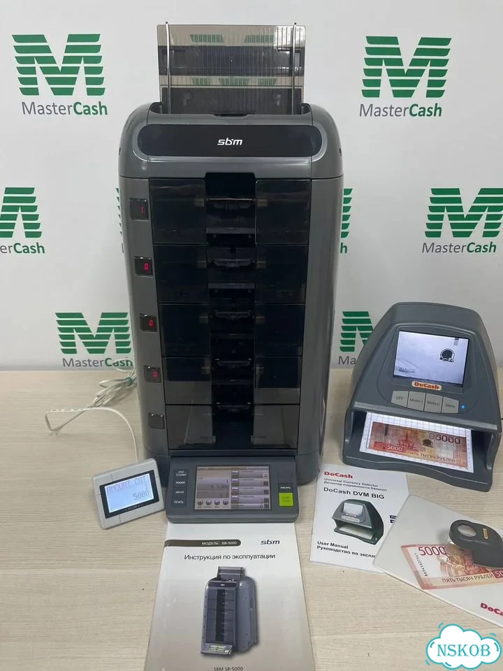 Счетчик банкнот / Сортировщик банкнот SBM SB-5000 фото 3