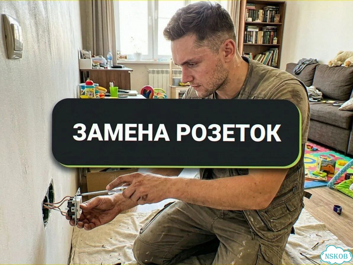 Вызов электрика на дом и объект — электромонтаж под ключ, проводка, щиток, розетки, освещение фото 4