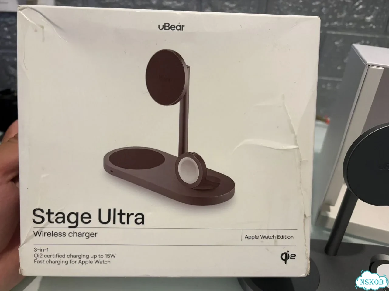 Беспородная станция uBear Stage Ultra Qi2 3-в-1 фото 3