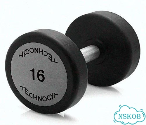 Гантели полиуретановые Technogym Urethane Encased Dumbbells 7 кг фото 1