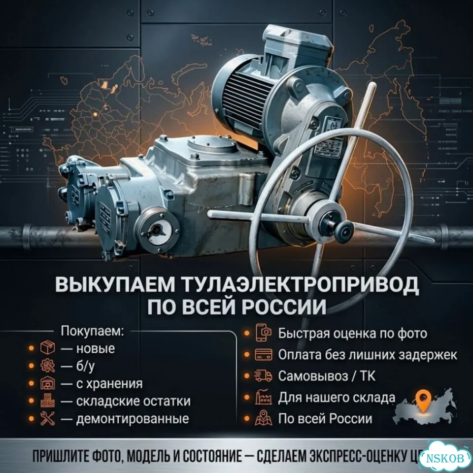 Электропривод Тула бу фото 1
