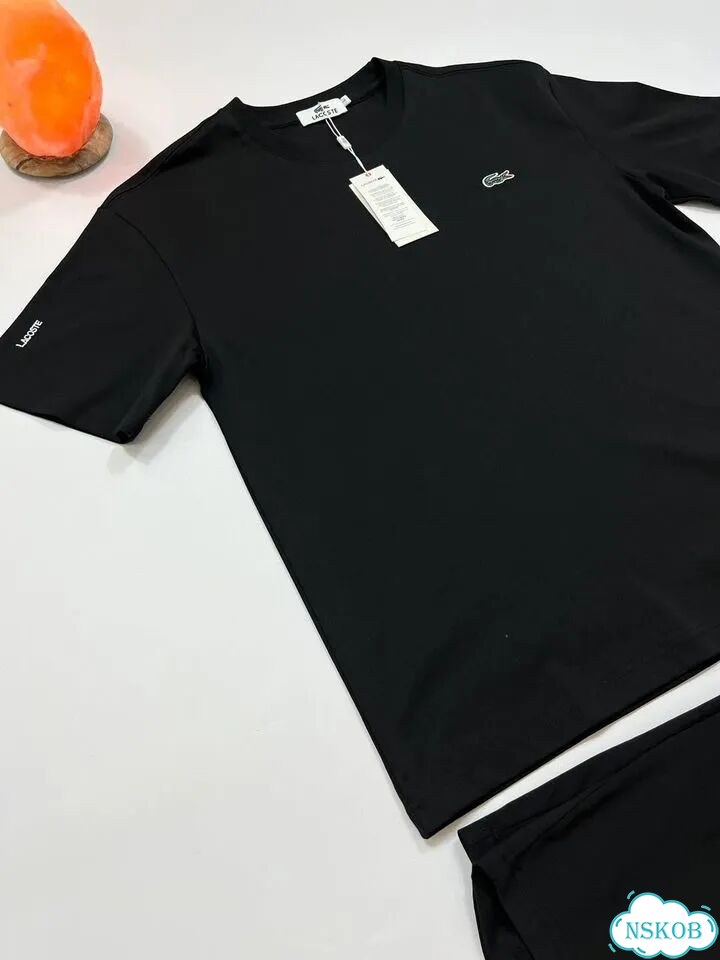Костюм шорты с футболкой Lacoste фото 2