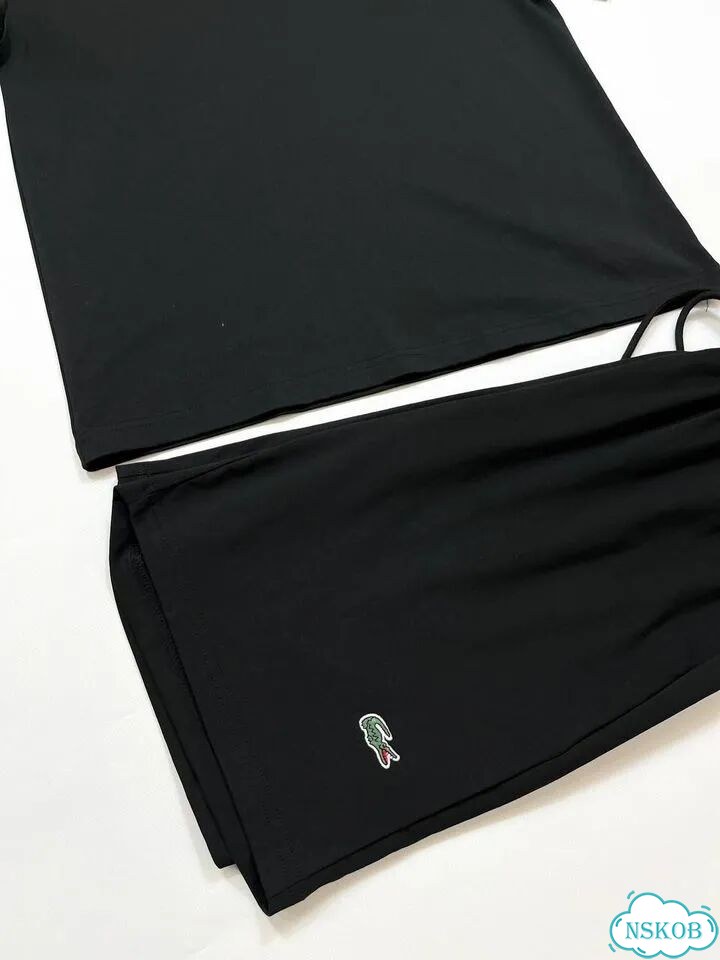 Костюм шорты с футболкой Lacoste фото 3