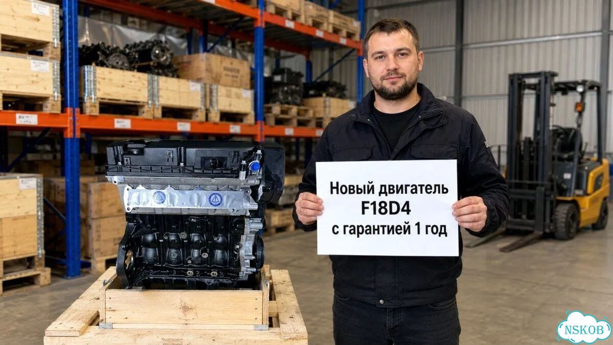 Двигатель F18D4 1.8 новый фото 1