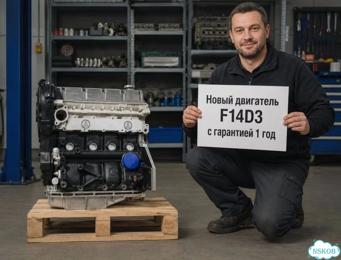 Двигатель F14D3 1.4 новый фото 1