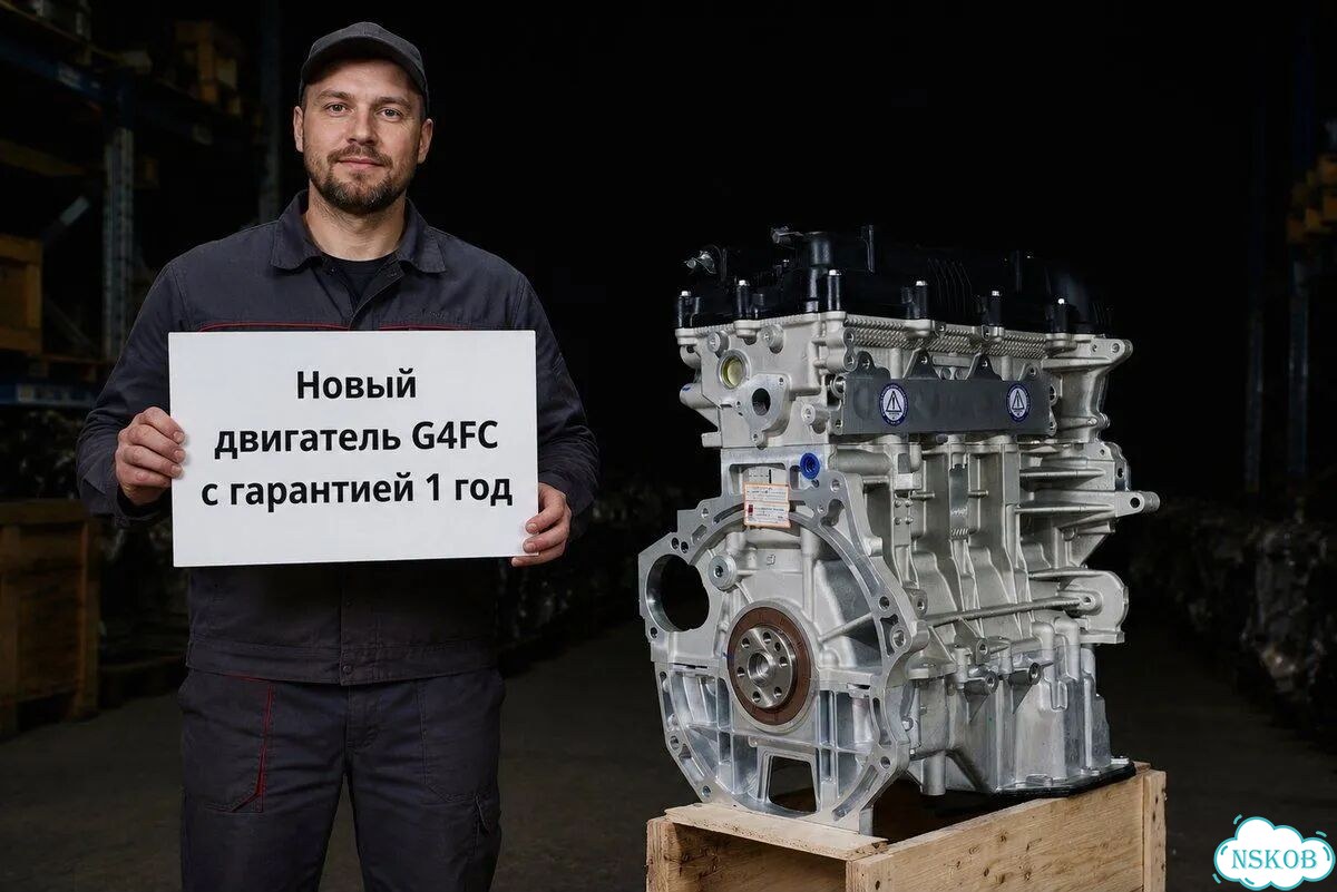 Двигатель G4FC 1.6 новый фото 1