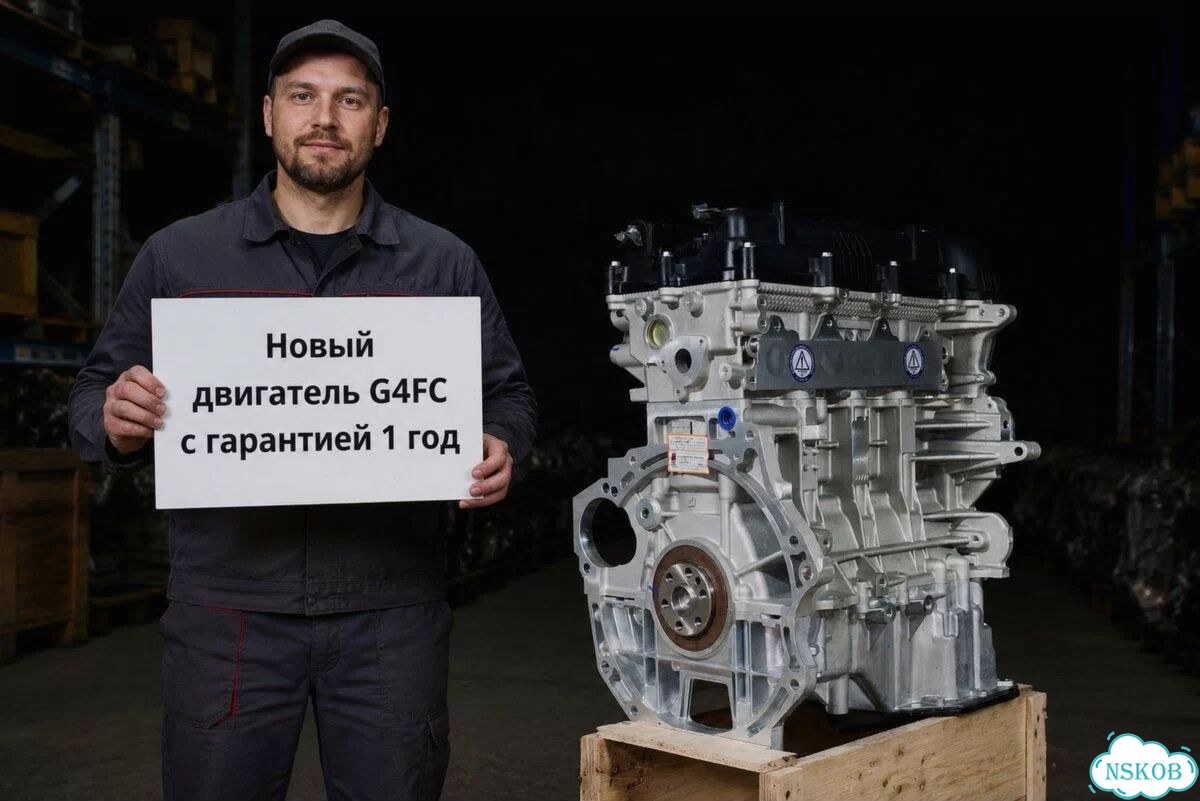 Новый двигатель G4FC 1.6 фото 1