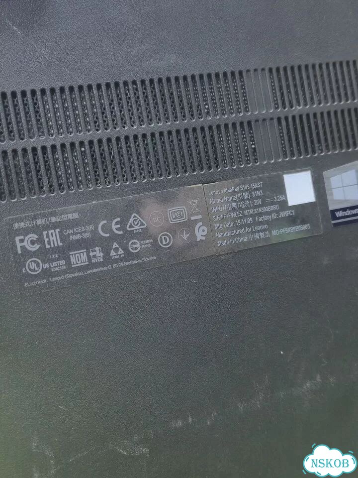 Lenovo ideapad s145-15ast фото 3