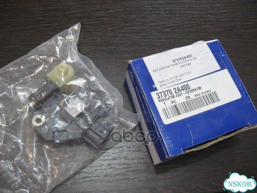 Реле-регулятор генератора 373702A400 Hyundai-KIA фото 1