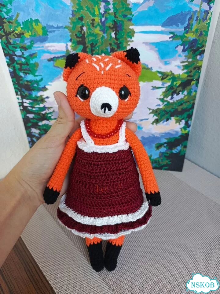 Игрушка Лиса и Колобок фото 2