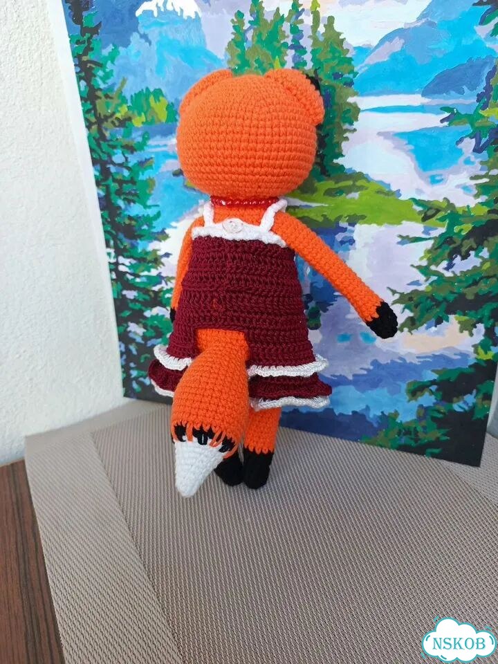 Игрушка Лиса и Колобок фото 3