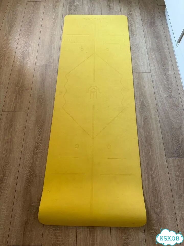 Коврик для йоги и фитнеса hamsa yoga фото 2