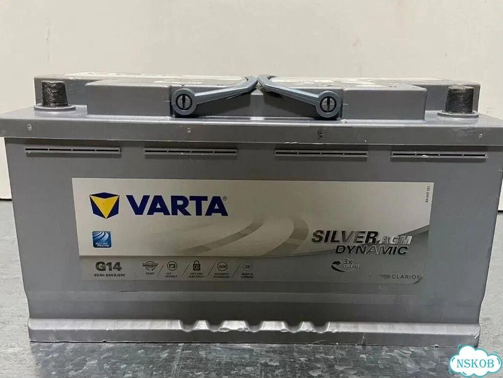 Аккумулятор varta 95ah AGM фото 1