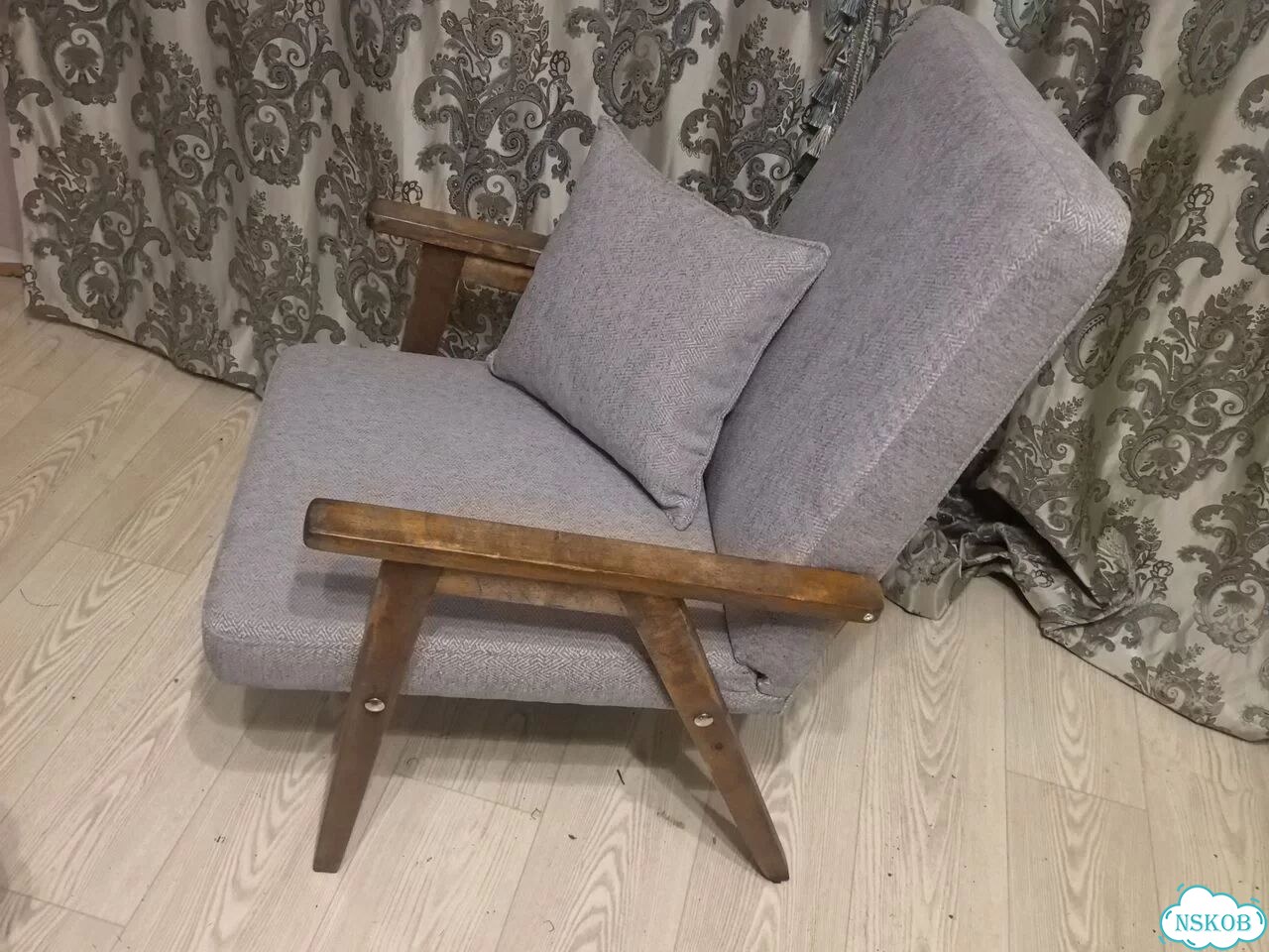 Кресло винтажное СССР mid century фото 2