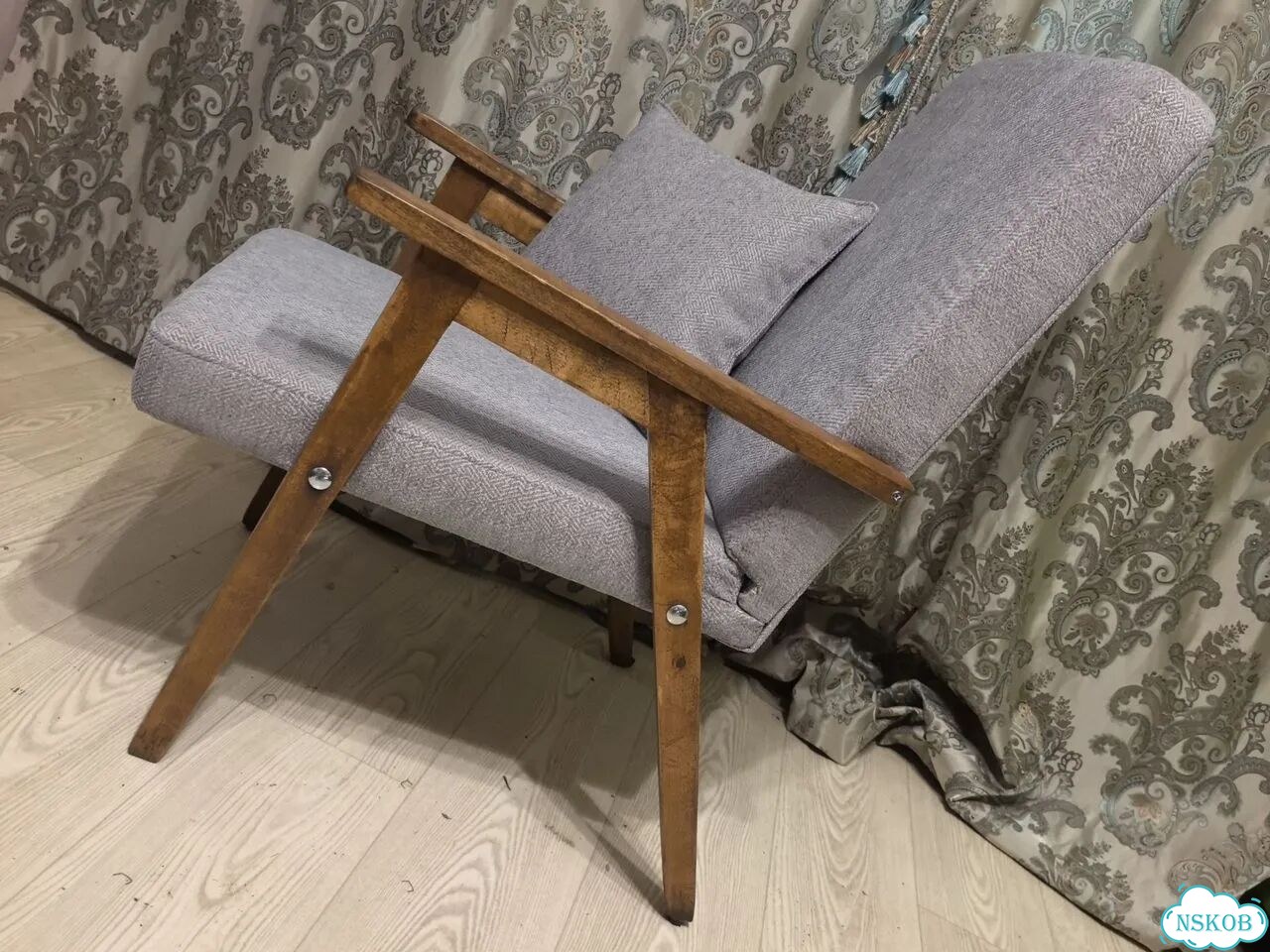 Кресло винтажное СССР mid century фото 3