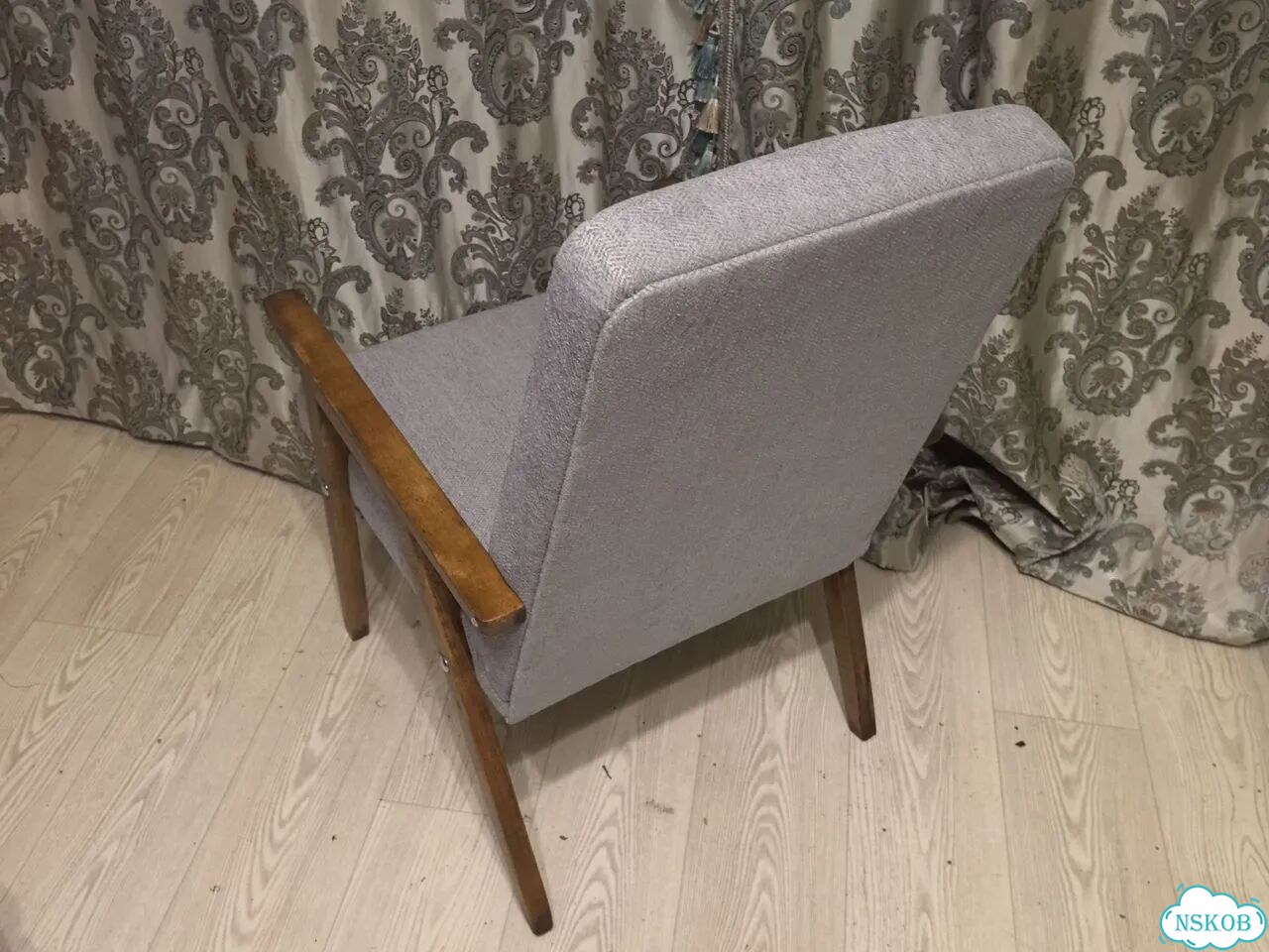 Кресло винтажное СССР mid century фото 4