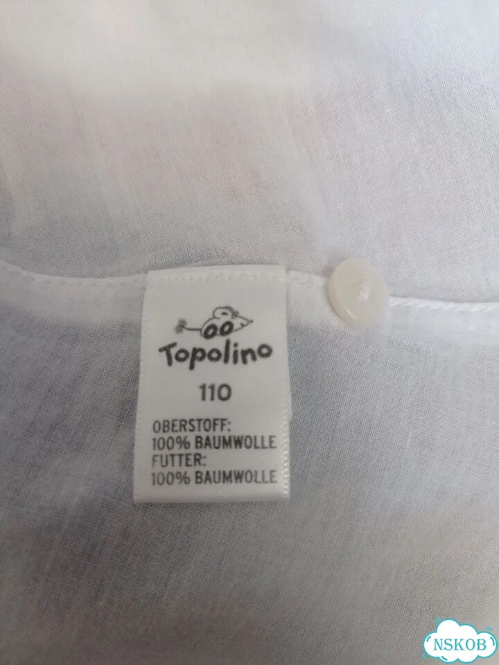 Платье для девочки из хлопка Topolino, 110 р фото 7