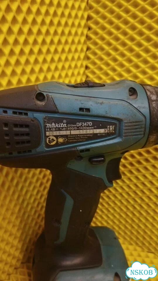 Аккумуляторный шуруповёрт makita ва347 128286974 фото 2