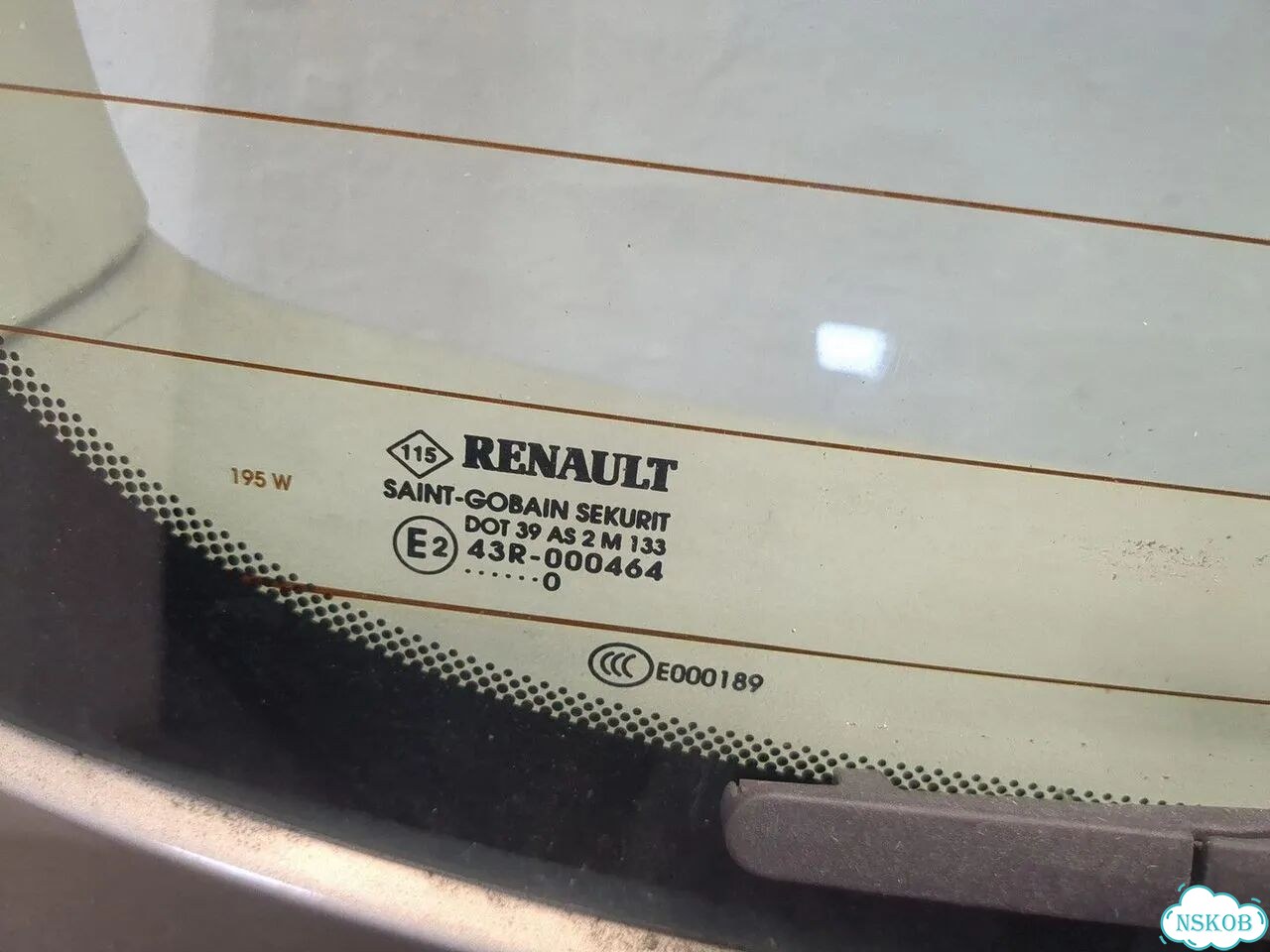 Крышка багажника Renault Scenic фото 3