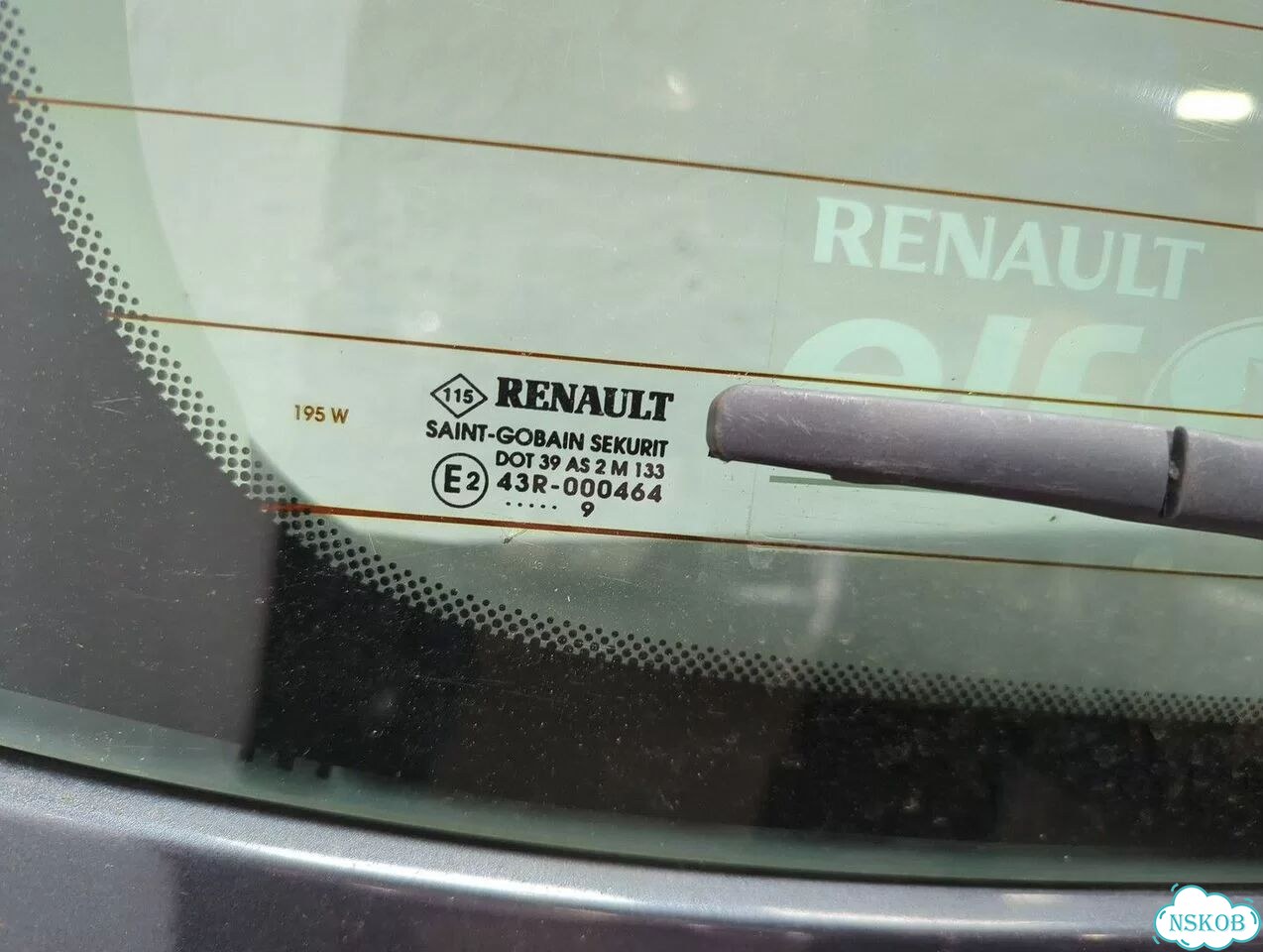 Крышка багажника Renault Scenic фото 9