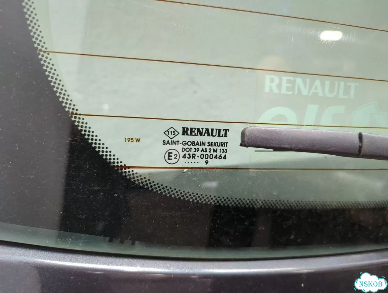 Крышка багажника Renault Scenic фото 4