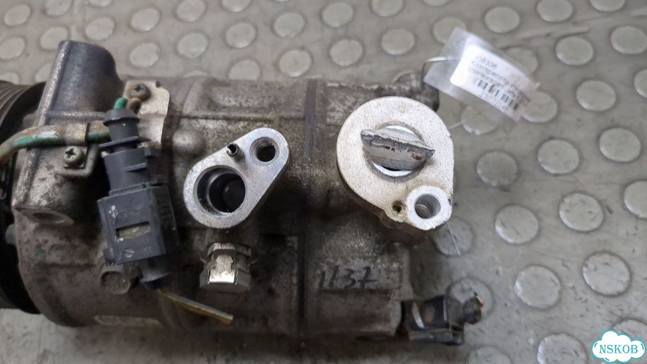 Компрессор кондиционера Volkswagen Jetta 6 фото 4