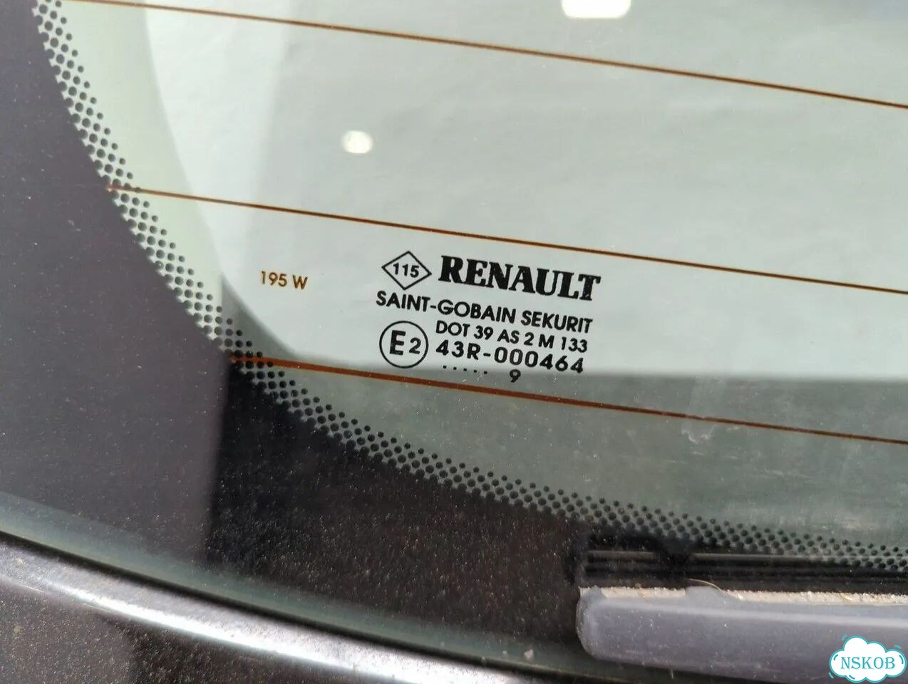 Крышка багажника Renault Scenic фото 4