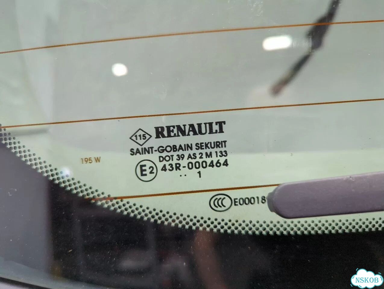 Крышка багажника Renault Scenic фото 6
