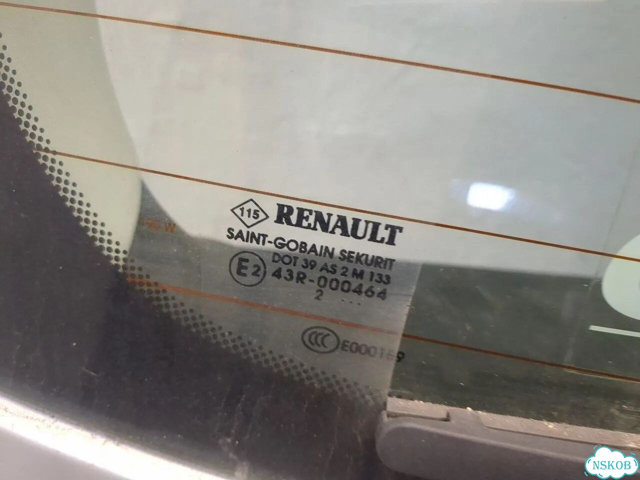 Крышка багажника Renault Scenic фото 4