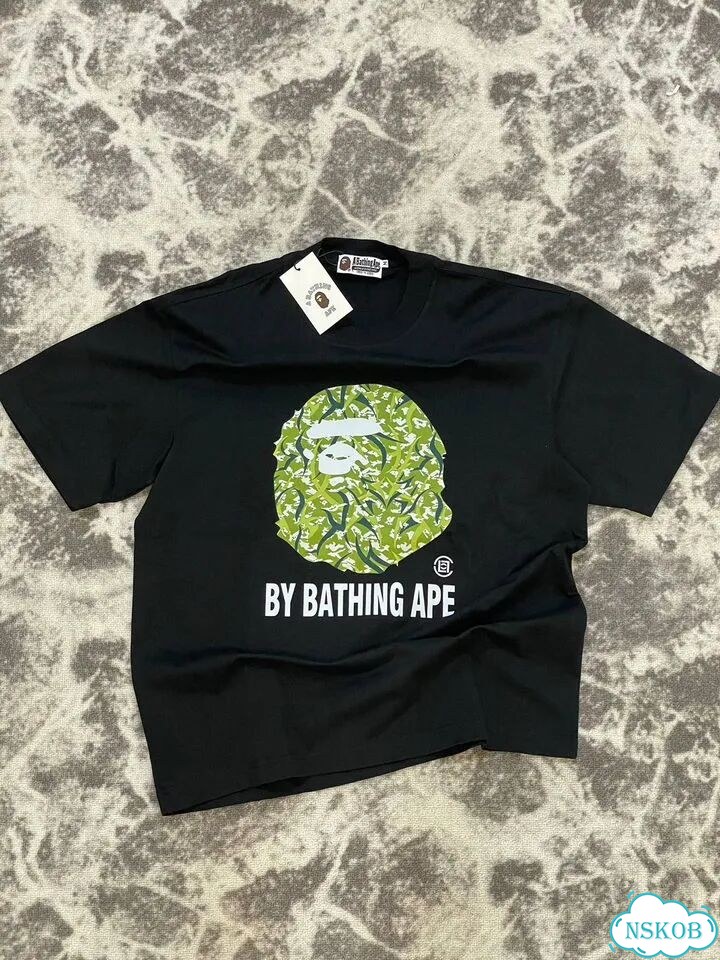Футболка bape черная фото 1