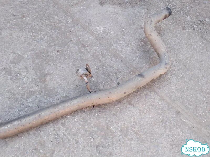 Глушитель Volkswagen touareg 7L6 BKS 2007 фото 4