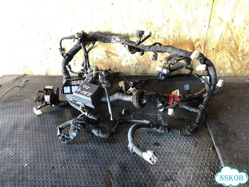 Проводка двс Toyota RAV4 ACA20 1cdftv 2005 фото 2