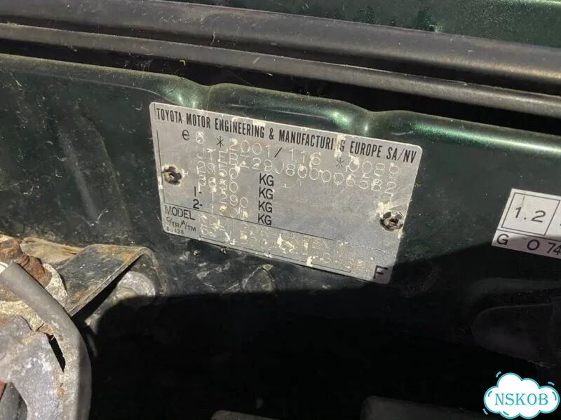 Руль Toyota Land Cruiser Prado J120 1KD-FTV 2003 фото 4