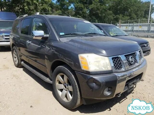 Рейлинг на крышу Nissan Armada TA60 VK56DE 2004 фото 9