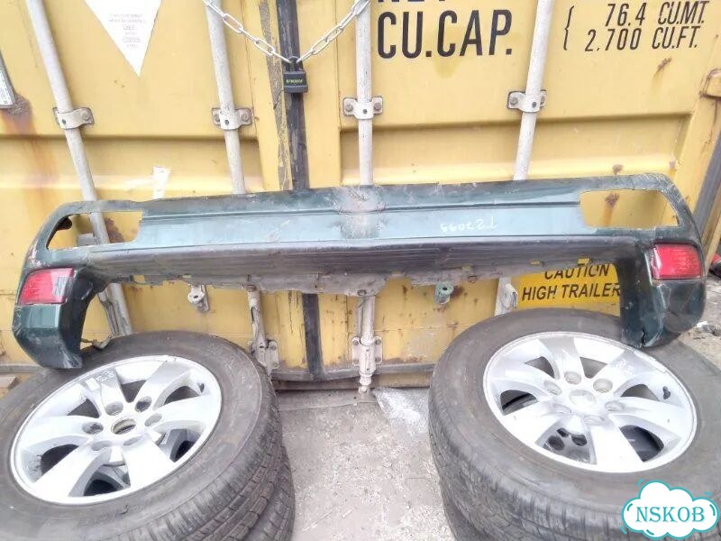 Бампер задний Toyota Land Cruiser Prado J120 фото 1