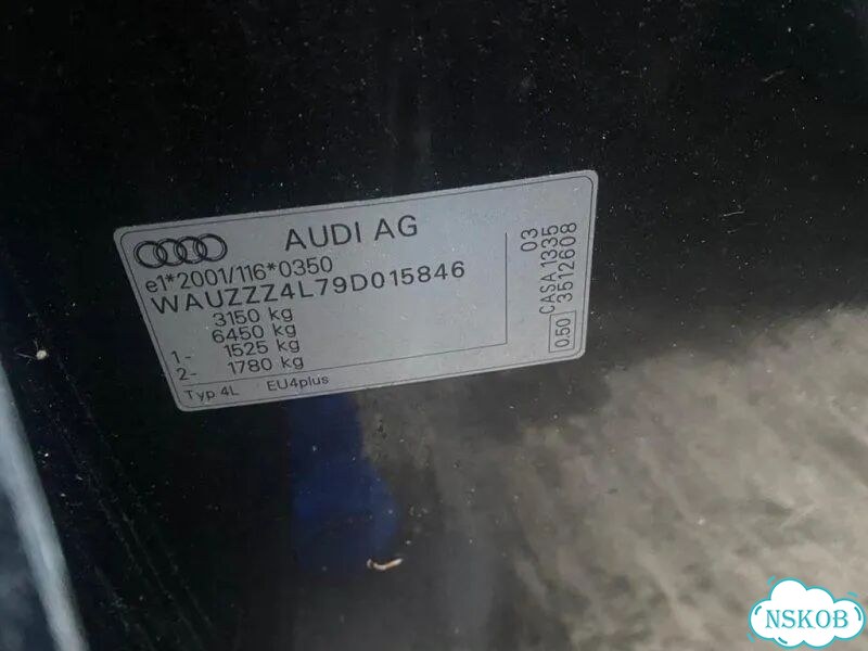Стекло багажника правое audi Q7 4LB casa 2008 фото 9